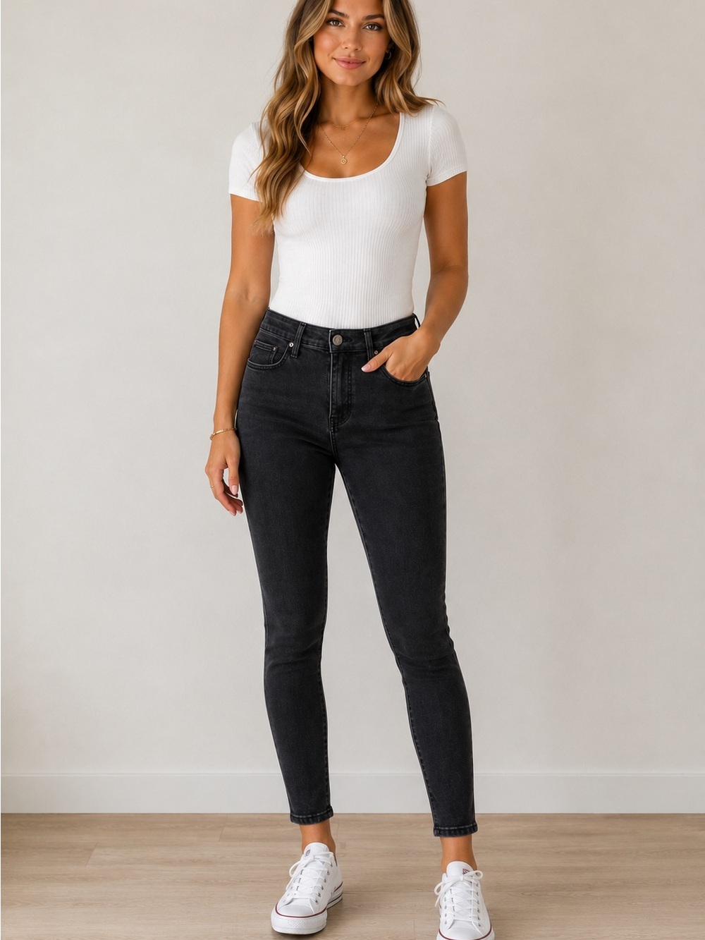 Levi's 3.11 Black Skinny Jeans